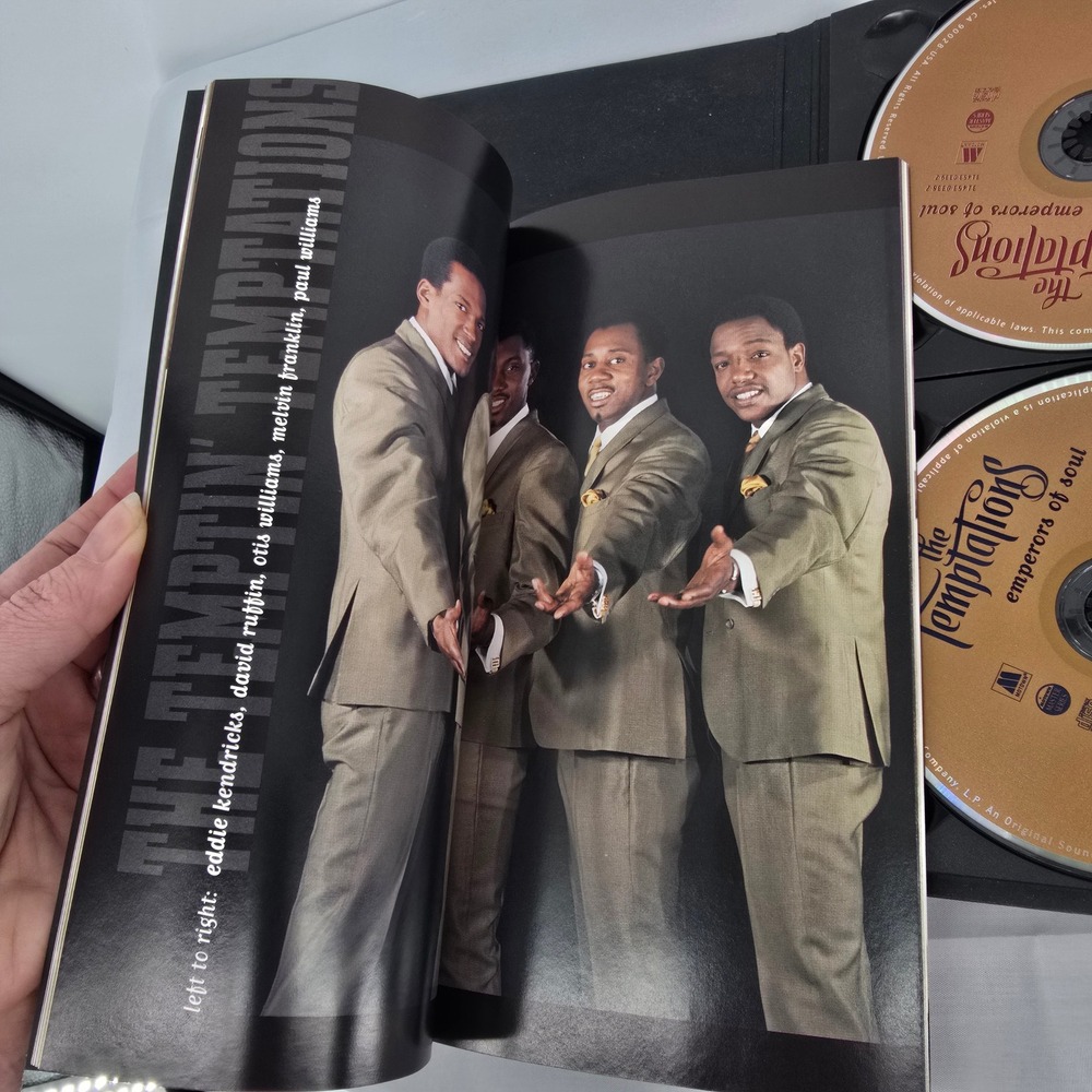 The Temptations Emperors of Soul 5-CD Box Set Motown 1994 Anthology 100 Tracks - Picture 3 of 10